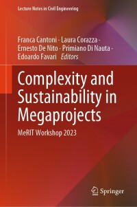 Imagen de portada: Complexity and Sustainability in Megaprojects 9783031597022