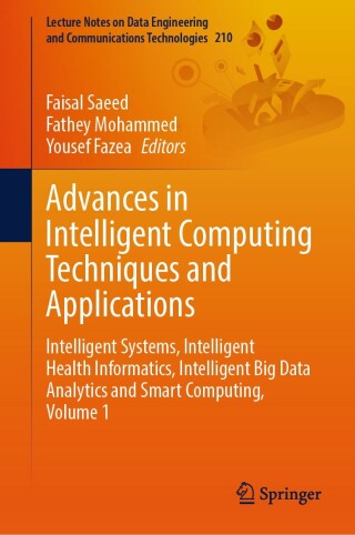 Cover image: Advances in Intelligent Computing Techniques and Applications 9783031597107