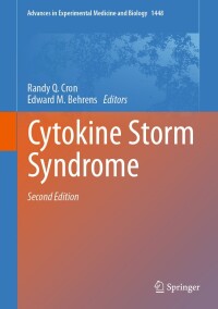 Cover image: Cytokine Storm Syndrome 2nd edition 9783031598142