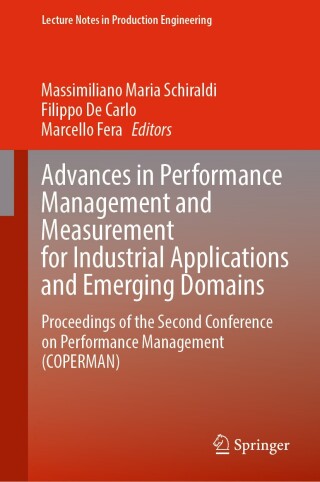 Cover image: Advances in Performance Management and Measurement for Industrial Applications and Emerging Domains 9783031599293