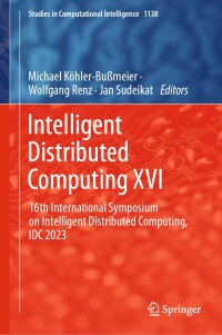 صورة الغلاف: Intelligent Distributed Computing XVI 9783031600227