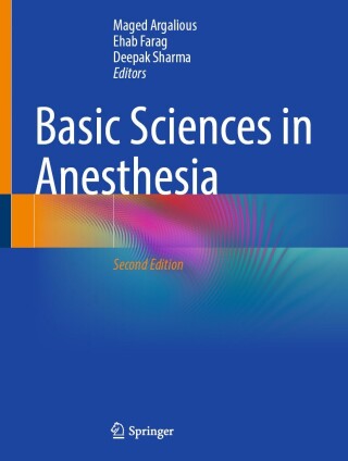 Imagen de portada: Basic Sciences in Anesthesia 2nd edition 9783031602023