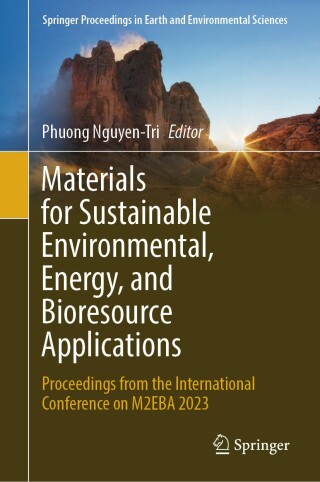 Imagen de portada: Materials for Sustainable Environmental, Energy, and Bioresource Applications 9783031602542
