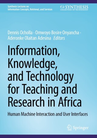 Imagen de portada: Information, Knowledge, and Technology for Teaching and Research in Africa 9783031602665