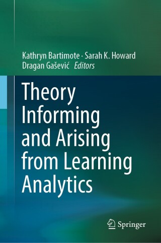 Immagine di copertina: Theory Informing and Arising from Learning Analytics 9783031605703