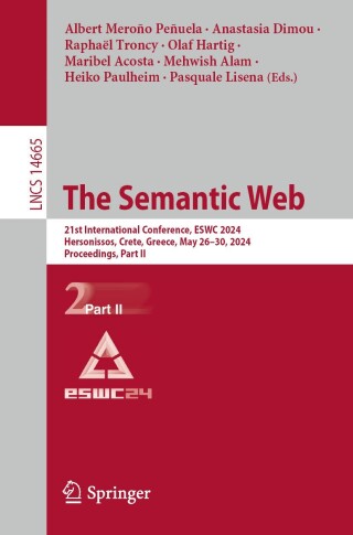 Cover image: The Semantic Web 9783031606342