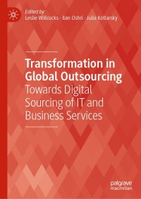 Cover image: Transformation in Global Outsourcing 9783031610219