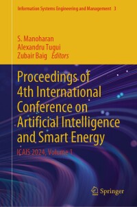 Immagine di copertina: Proceedings of 4th International Conference on Artificial Intelligence and Smart Energy 9783031614705