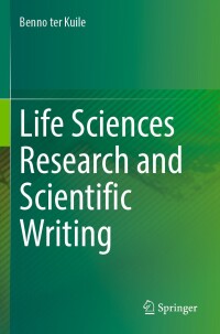 Cover image: Life Sciences Research and Scientific Writing 9783031614828