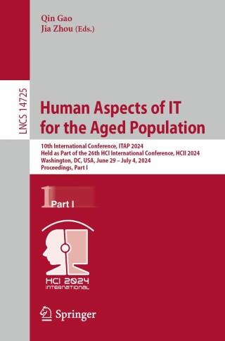 Omslagafbeelding: Human Aspects of IT for the Aged Population 9783031615429
