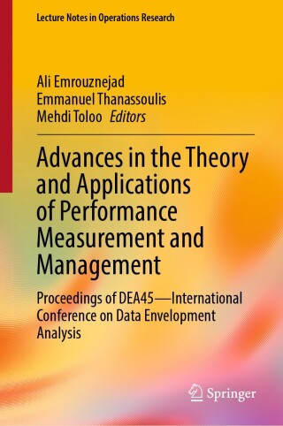 Cover image: Advances in the Theory and Applications of Performance Measurement and Management 9783031615962