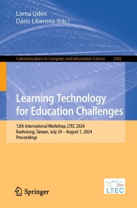 Imagen de portada: Learning Technology for Education Challenges 9783031616778