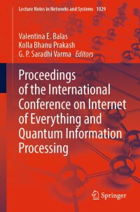 Cover image: Proceedings of the International Conference on Internet of Everything and Quantum Information Processing 9783031619281