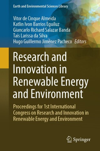 Cover image: Research and Innovation in Renewable Energy and Environment 9783031619557