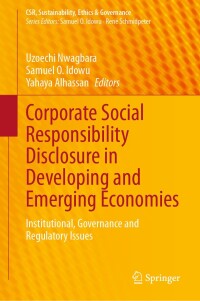 Cover image: Corporate Social Responsibility Disclosure in Developing and Emerging Economies 9783031619755