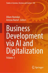 Titelbild: Business Development via AI and Digitalization 9783031621017