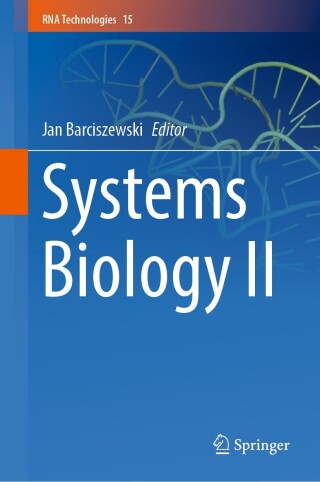 Cover image: Systems Biology II 9783031621772