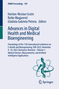 Cover image: Advances in Digital Health and Medical Bioengineering 9783031625015