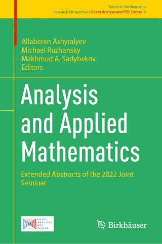 Cover image: Analysis and Applied Mathematics 9783031626678