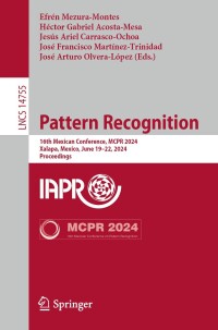 Titelbild: Pattern Recognition 9783031628351