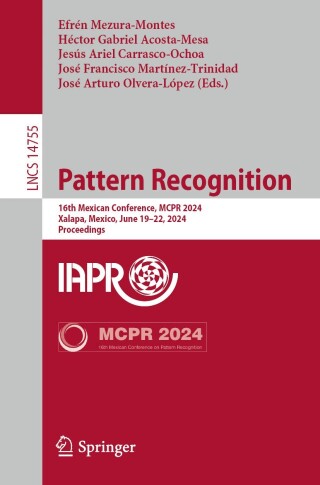 Cover image: Pattern Recognition 9783031628351