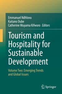 Cover image: Tourism and Hospitality for Sustainable Development 9783031630729