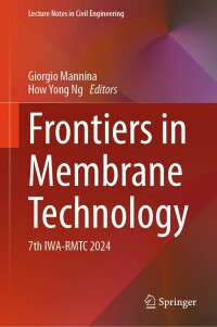 Cover image: Frontiers in Membrane Technology 9783031633560