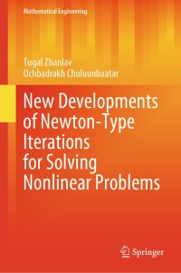 صورة الغلاف: New Developments of Newton-Type Iterations for Solving Nonlinear Problems 9783031633607