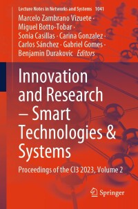 صورة الغلاف: Innovation and Research – Smart Technologies & Systems 9783031634369