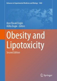 Cover image: Obesity and Lipotoxicity 2nd edition 9783031636561