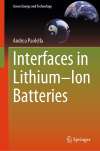 Cover image: Interfaces in Lithium–Ion Batteries 9783031637124