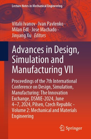 Cover image: Advances in Design, Simulation and Manufacturing VII 9783031637193