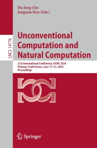 表紙画像: Unconventional Computation and Natural Computation 9783031637414