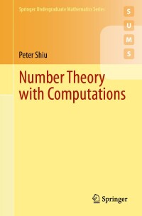 Cover image: Number Theory with Computations 9783031638138