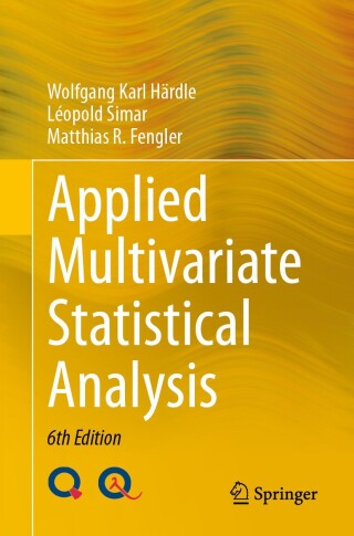 Cover image: Applied Multivariate Statistical Analysis 6th edition 9783031638329