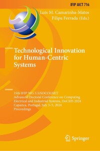 Cover image: Technological Innovation for Human-Centric Systems 9783031638503