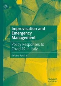 Cover image: Improvisation and Emergency Management 9783031638626