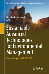 Cover image: Sustainable Advanced Technologies for Environmental Management 9783031640056