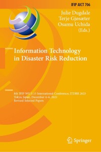 Cover image: Information Technology in Disaster Risk Reduction 9783031640360