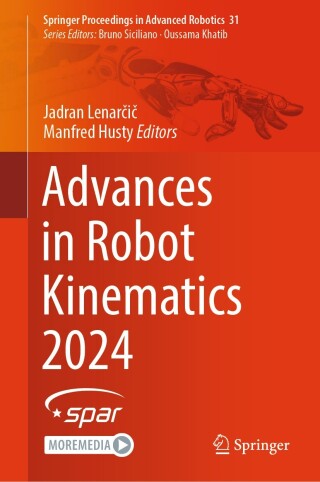 Imagen de portada: Advances in Robot Kinematics 2024 9783031640568