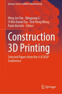 Cover image: Construction 3D Printing 9783031642685