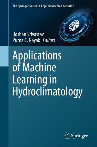 Cover image: Applications of Machine Learning in Hydroclimatology 9783031644023