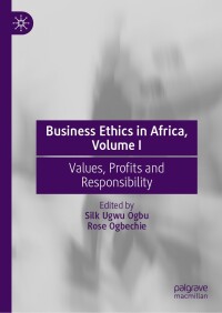 Imagen de portada: Business Ethics in Africa, Volume I 9783031644269