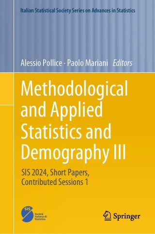 Imagen de portada: Methodological and Applied Statistics and Demography III 9783031644306