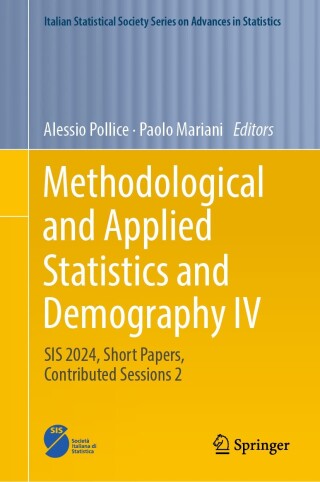 Imagen de portada: Methodological and Applied Statistics and Demography IV 9783031644467