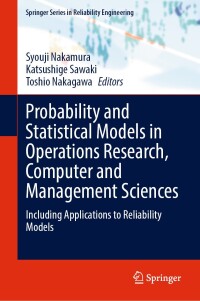 Cover image: Probability and Statistical Models in Operations Research, Computer and Management Sciences 9783031645969