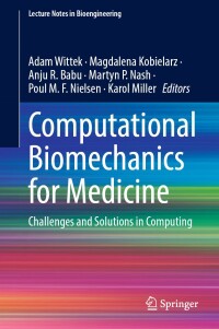 Imagen de portada: Computational Biomechanics for Medicine 9783031646317