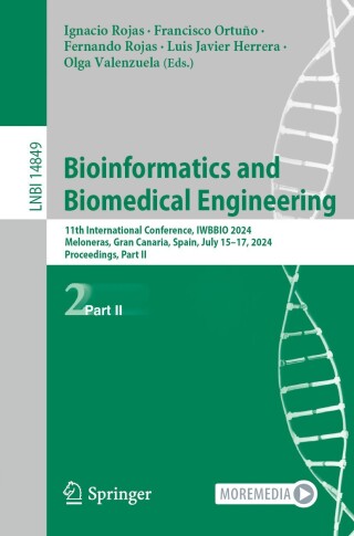 Cover image: Bioinformatics and Biomedical Engineering 9783031646355