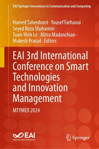 表紙画像: EAI 3rd International Conference on Smart Technologies and Innovation Management 9783031649561