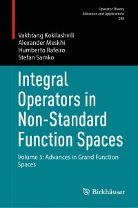 Cover image: Integral Operators in Non-Standard Function Spaces 9783031649820